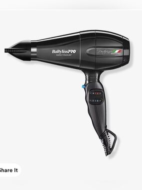 BaByliss Black Hair Dryer - Portofino